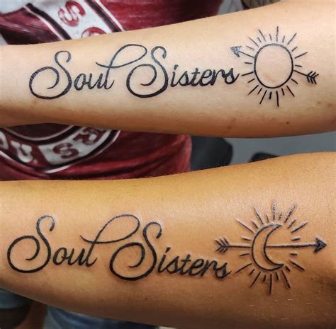 big little sister tattoos|soul sister tattoo ideas.